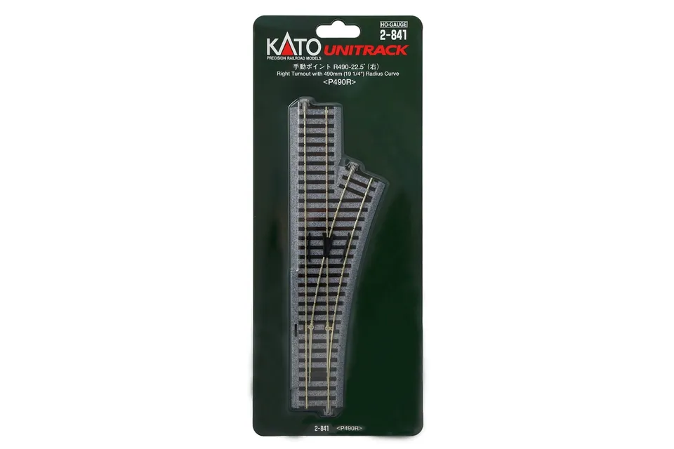 hobbytrain-gleise-weiche-rechts-r490mm-22-5-spur-n-1-stk image 1