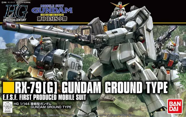 bandai-hg-rx-79-g-gundam-ground-type-modellbausatz-1-144 image 1