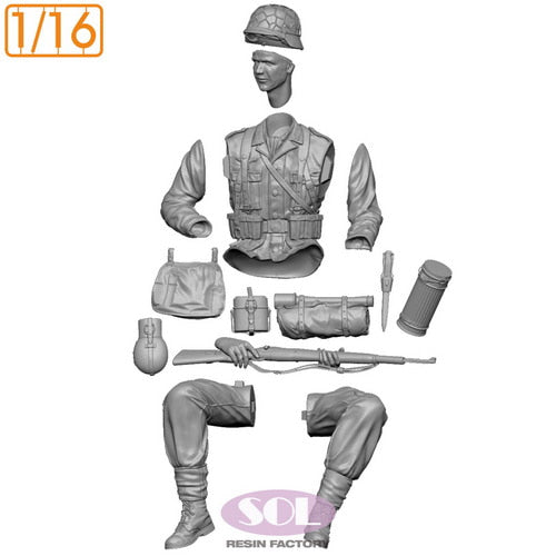 sol-resin-factory-mm769-deutsche-infanterie-1-16-kar98k image 3