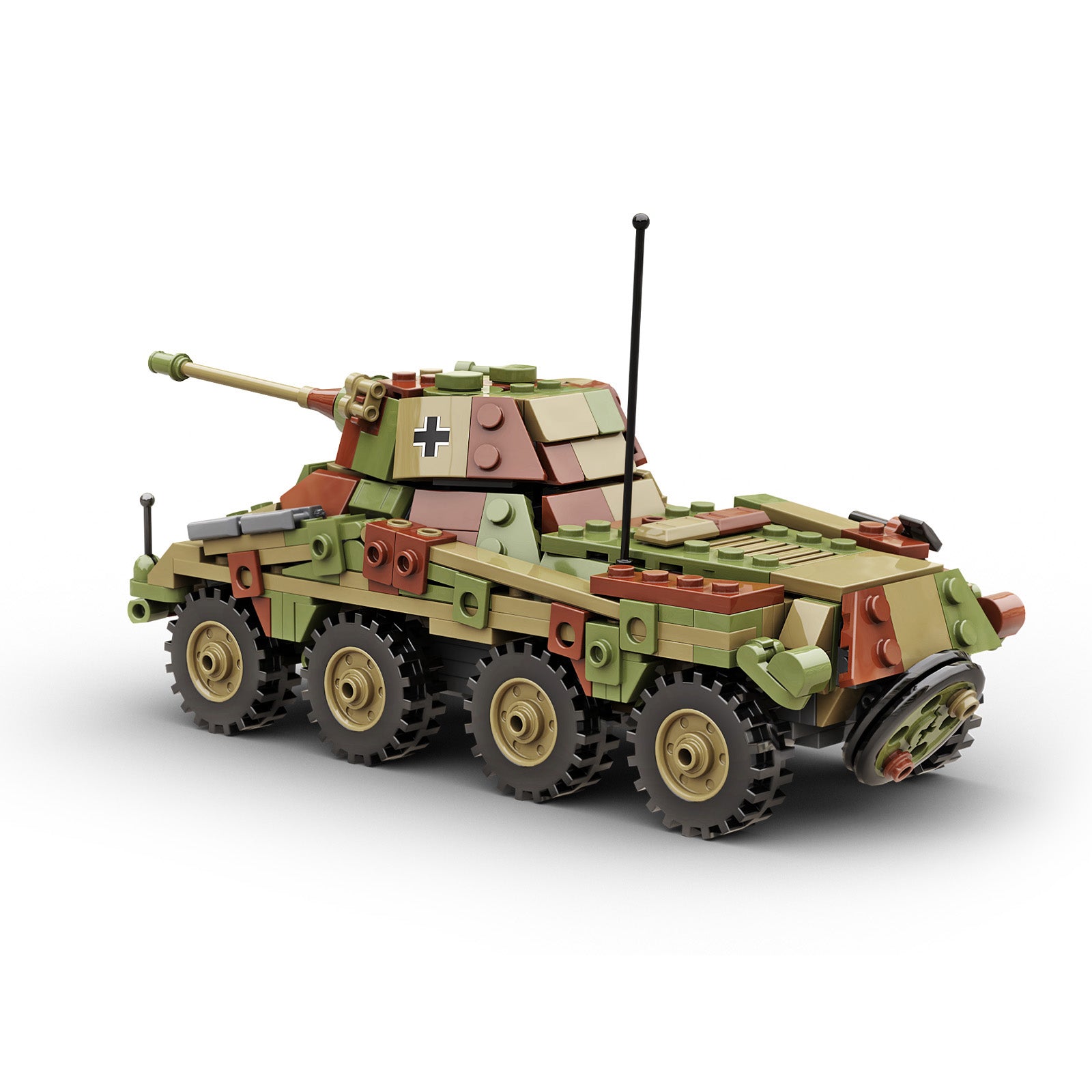 build-army-ba0234c-puma-sd-kfz-234-2-klemmbaustein-set-tarn image 2