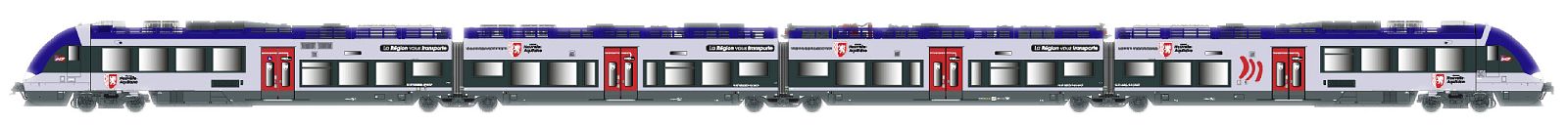 hobbytrain-triebwagen-agc-4-sncf-triebzug-4-tlg-sound-ep-vi image 1