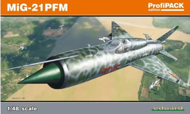 eduard-8237-mig-21pfm-flugzeug-bausatz-1-48-profipack image 1