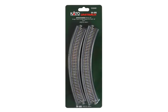 hobbytrain-gleise-viadukt-gebogen-r315mm-45-2-st-n image 1