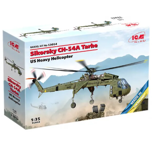 icm-53054-sikorsky-ch-54a-tarhe-1-35-hubschrauber-bausatz image 1