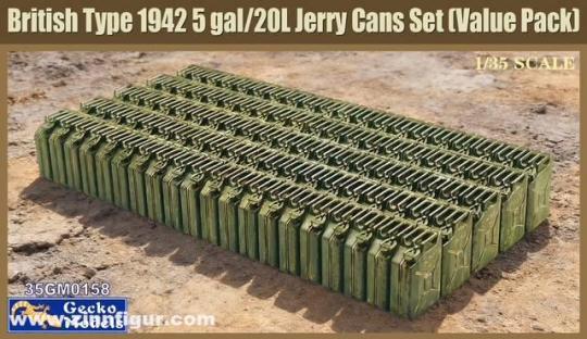 gecko-models-british-jerry-cans-35gm0158-kanister-set-1-35 image 1