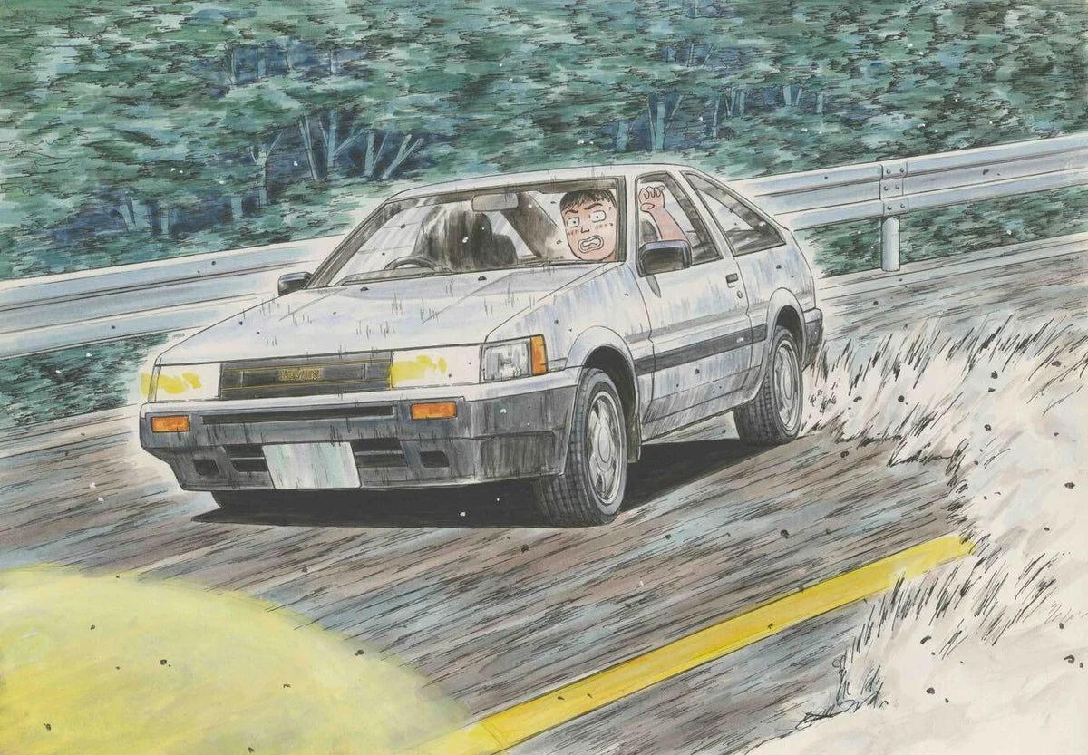 fujimi-183893-isd-8-initial-d-ae85-levin-itsuki-auto-1-24 image 1