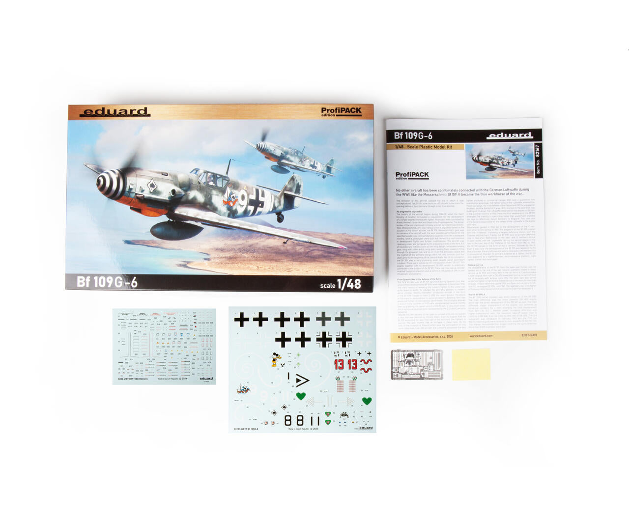 eduard-82167-bf-109-g-6-profipack-flugzeug-bausatz-1-48 image 2