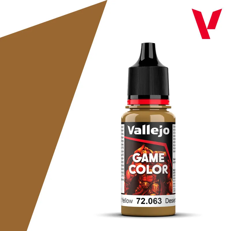 vallejo-game-color-063-desert-yellow-modellbaufarbe-18-ml image 1