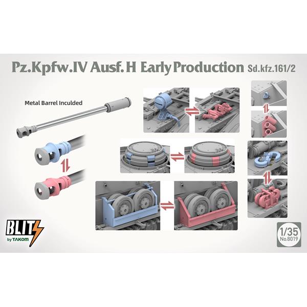 takom-8019-panzer-iv-ausf-h-early-1-35-bausatz-blitz image 4