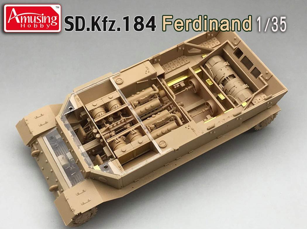 amusing-hobby-35a030-ferdinand-full-interior-1-35-mit-strabokran image 3