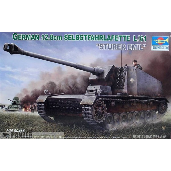 trumpeter-00350-sturer-emil-panzer-1-35-12-8-cm image 1