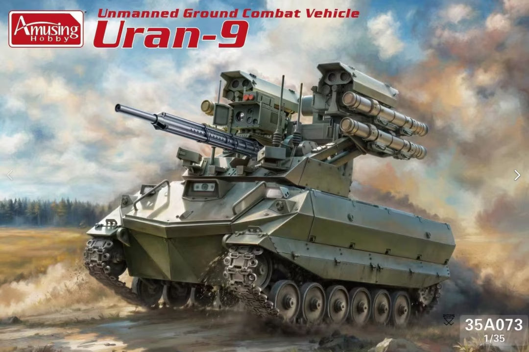 amusing-hobby-35a073-uran-9-panzerbausatz-1-35-modern image 1