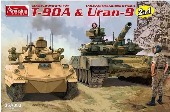 amusing-hobby-35a053-uran-9-t-90a-panzer-doppelbausatz-1-35 image 1