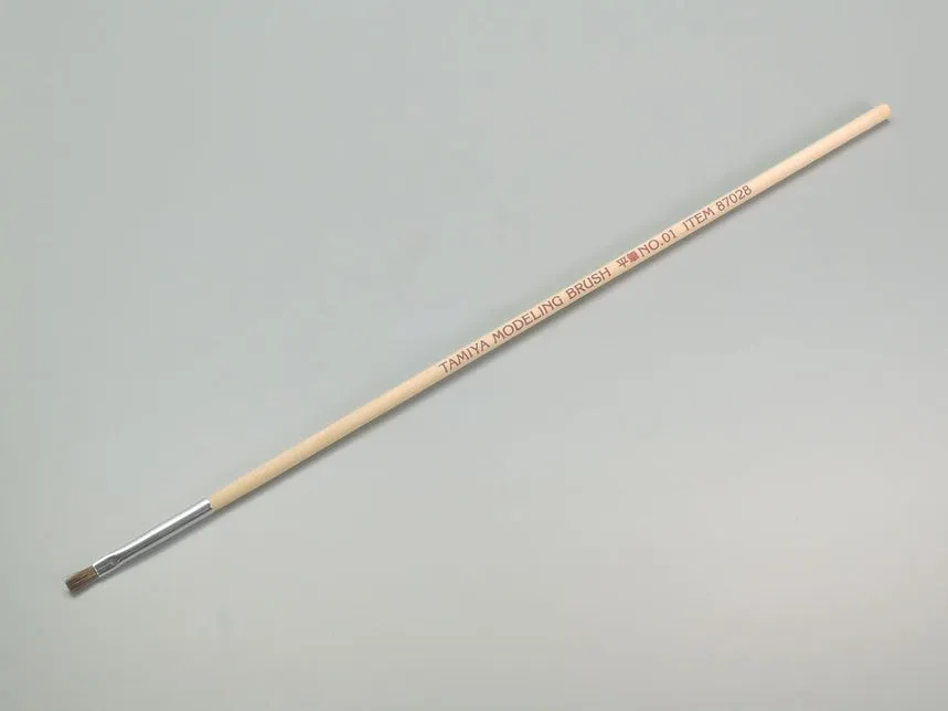 tamiya-87028-flachpinsel-no-1-pinsel-2-5mm-modellbau image 1