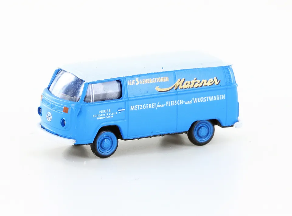 hobbytrain-vw-t2-matzner-feinkost-bulli-modellauto-n image 1