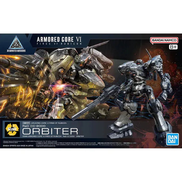 bandai-30mm-rad-cc-2000-orbiter-modellbausatz-armored-core image 1
