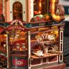 robotime-eab02-dream-coffee-factory-3d-puzzle-holz-mechanisch image 2