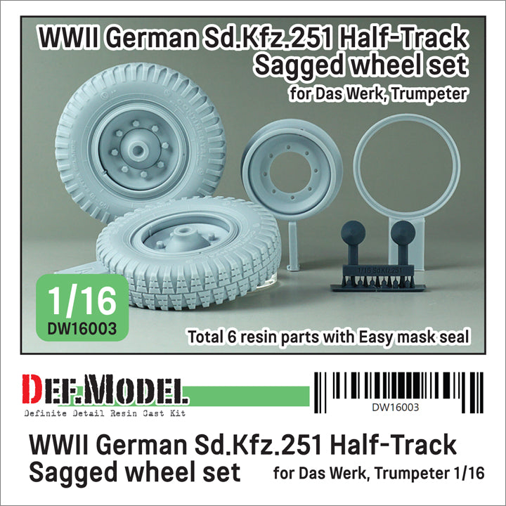 def-model-dw16003-sd-kfz-251-r-der-1-16-resin-set image 1