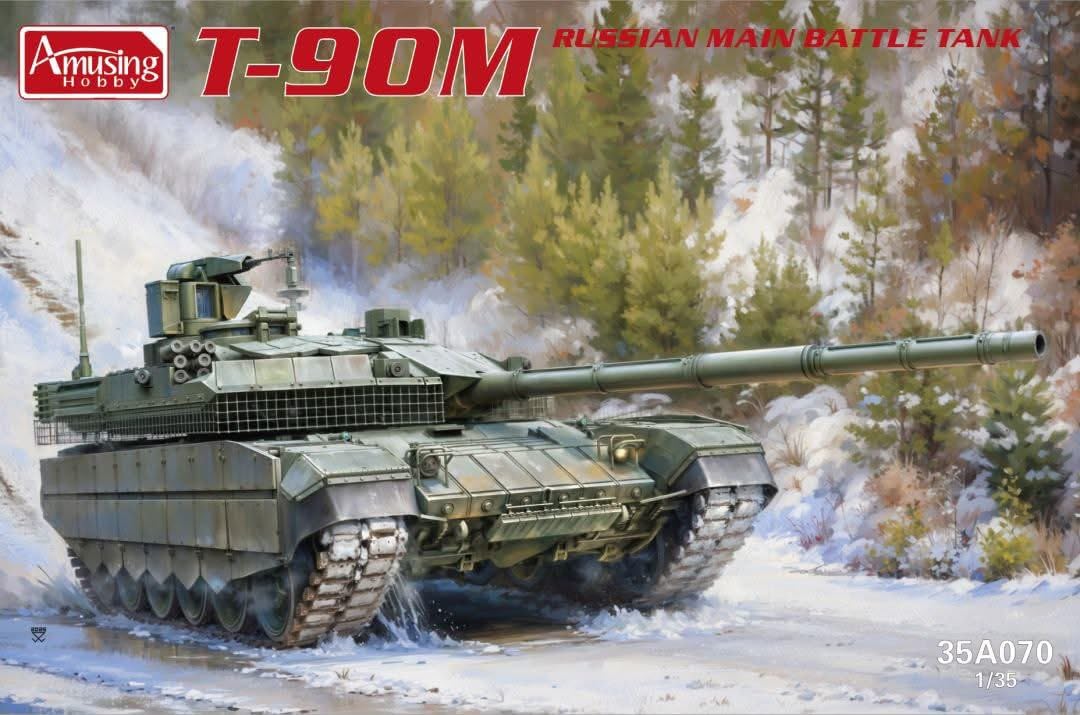 amusing-hobby-35a070-t-90m-panzer-1-35-mod-2023 image 1