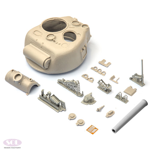 sol-resin-mm611-sherman-turm-105mm-f-r-m4a3-1-16 image 2