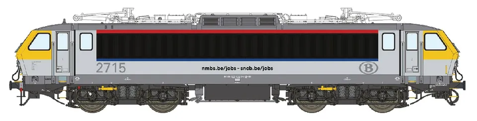 hobbytrain-hle-27-e-lok-sncb-ep-vi-elektrolok-neues-design image 1