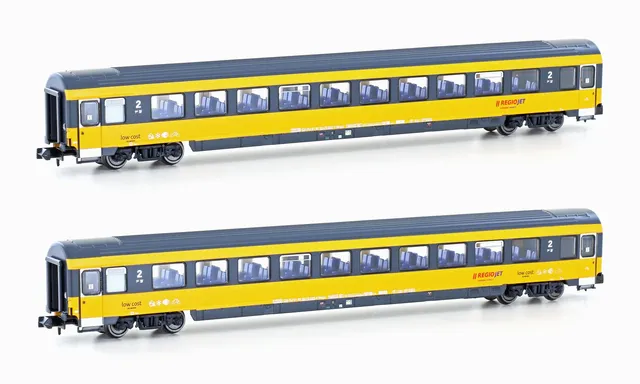 hobbytrain-bpm-2er-set-personenwagen-regiojet-2-kl-ep-vi image 1