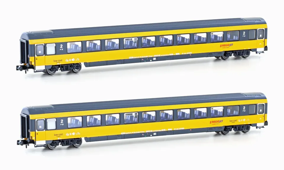 hobbytrain-bpm-2er-set-personenwagen-regiojet-2-kl-ep-vi image 1