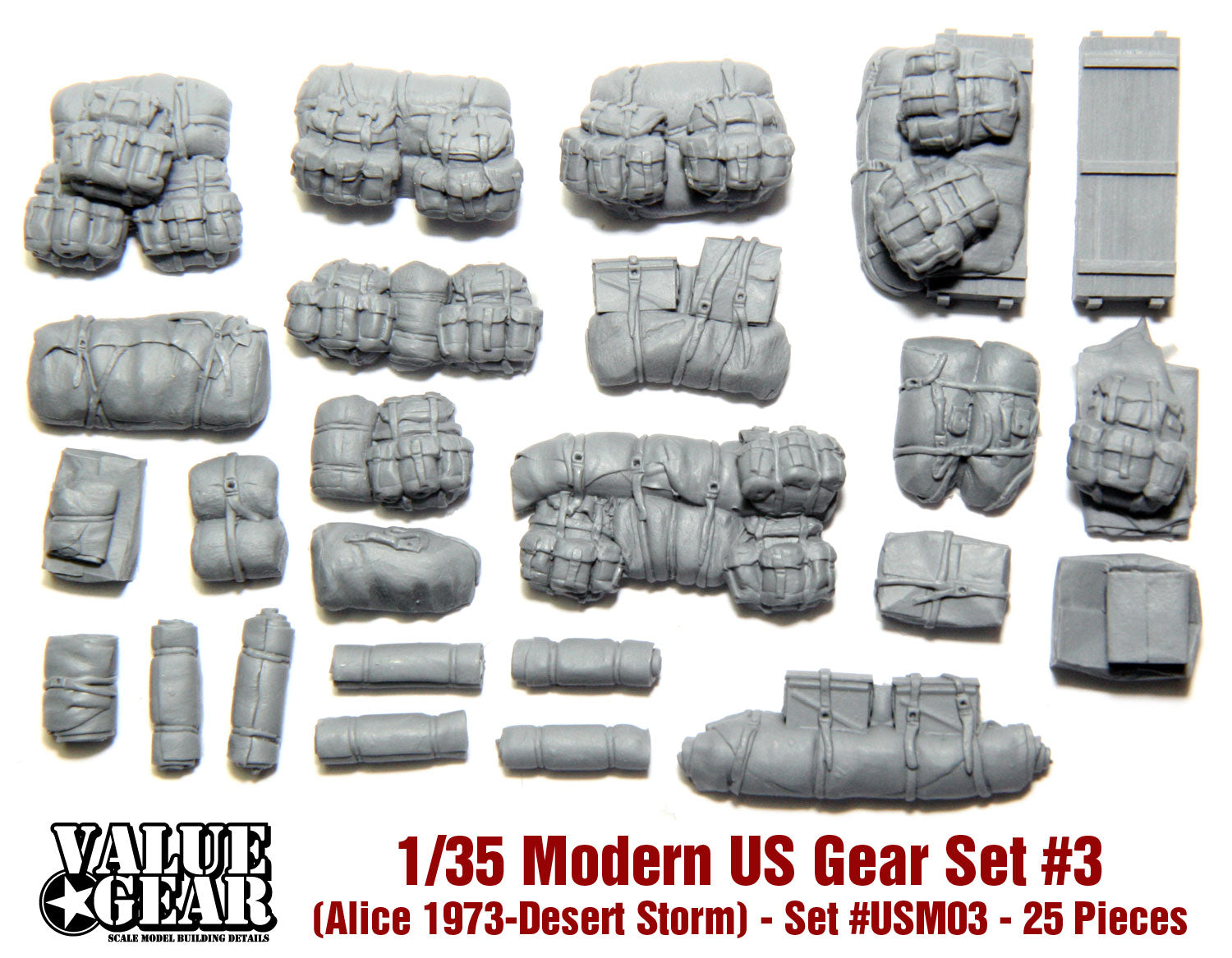 value-gear-usm03-us-gear-set-1-35-25-teile-resin image 1