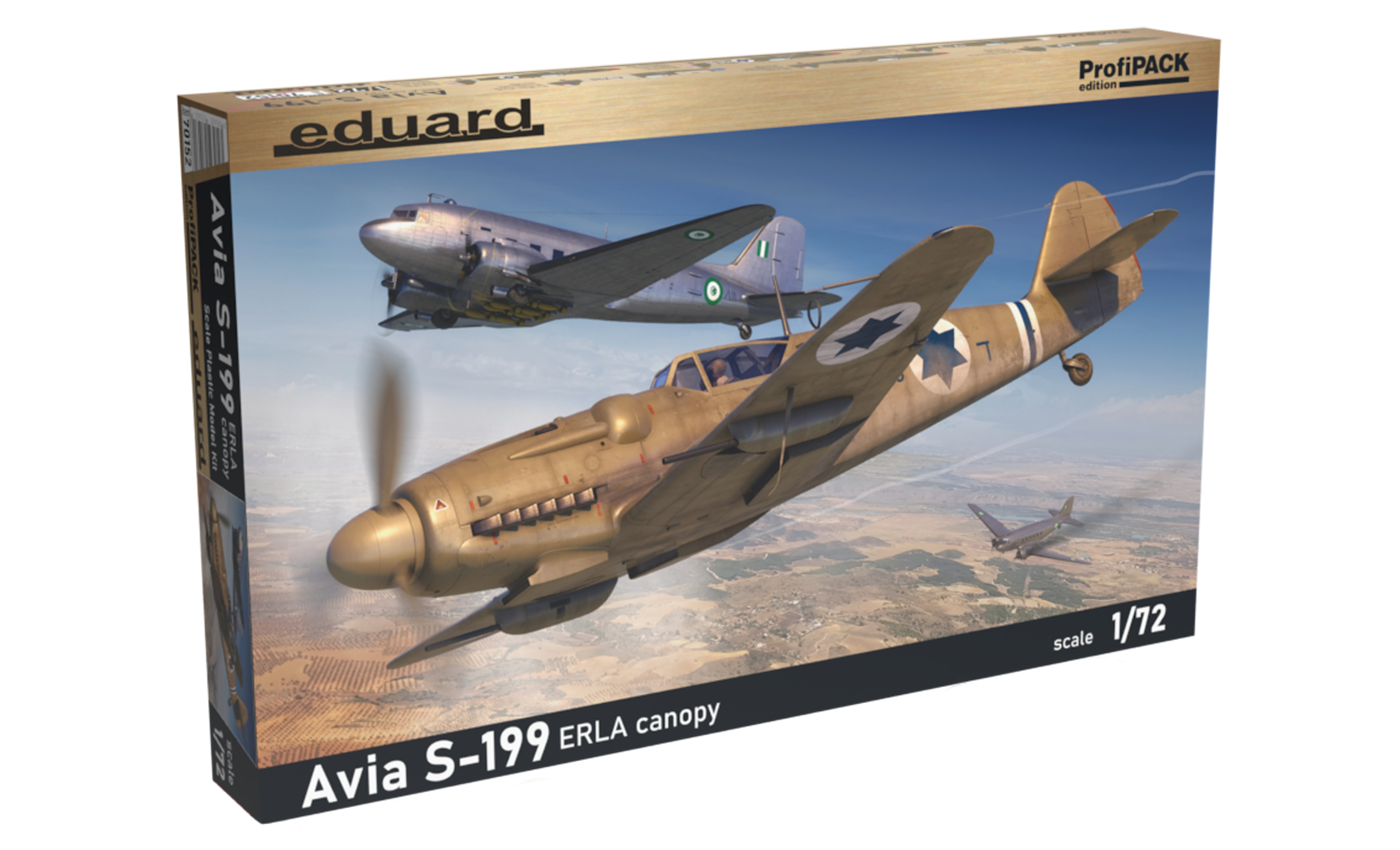 eduard-70152-avia-s-199-erla-profipack-1-72-flugzeugbausatz image 3