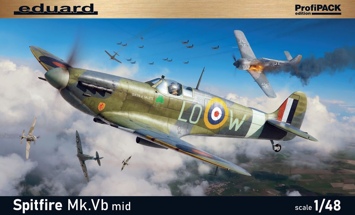 eduard-82157-spitfire-mk-vb-mid-profipack-flugzeug-1-48 image 1