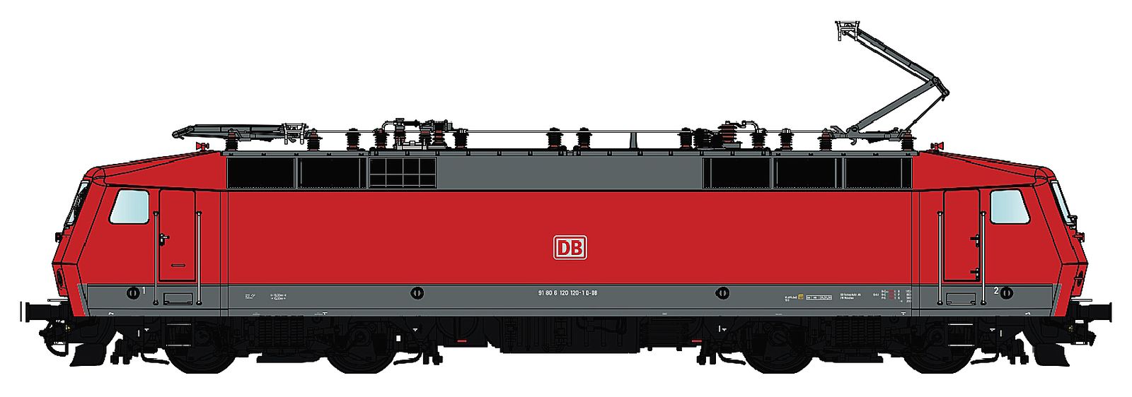 hobbytrain-elektrolok-br-120-2-db-regio-e-lok-ep-vi-sound image 1