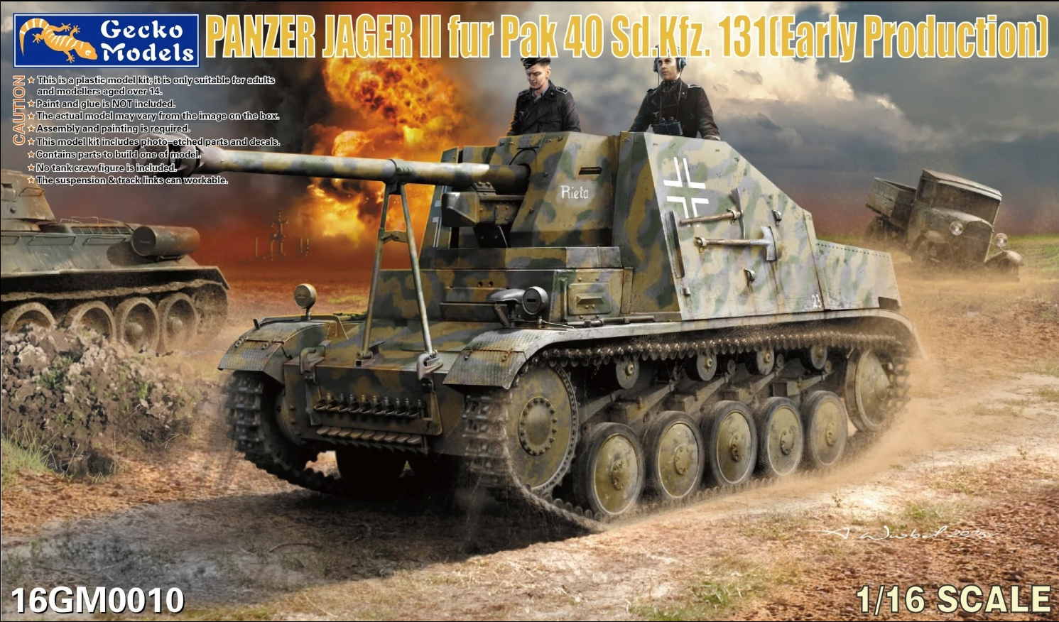 gecko-models-16gm0010-panzerj-ger-ii-1-16-bausatz-fr-h image 1