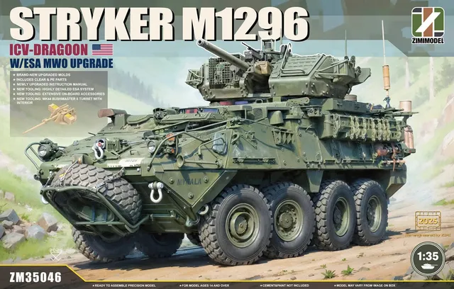 zimi-model-35046-stryker-m1296-panzermodell-1-35-usa image 1