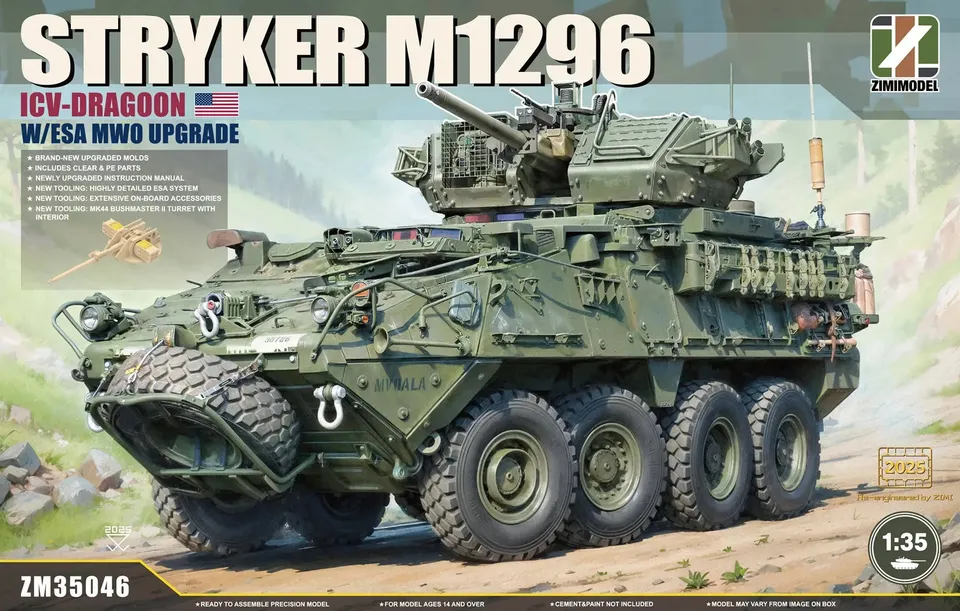 zimi-model-35046-stryker-m1296-panzermodell-1-35-usa image 1