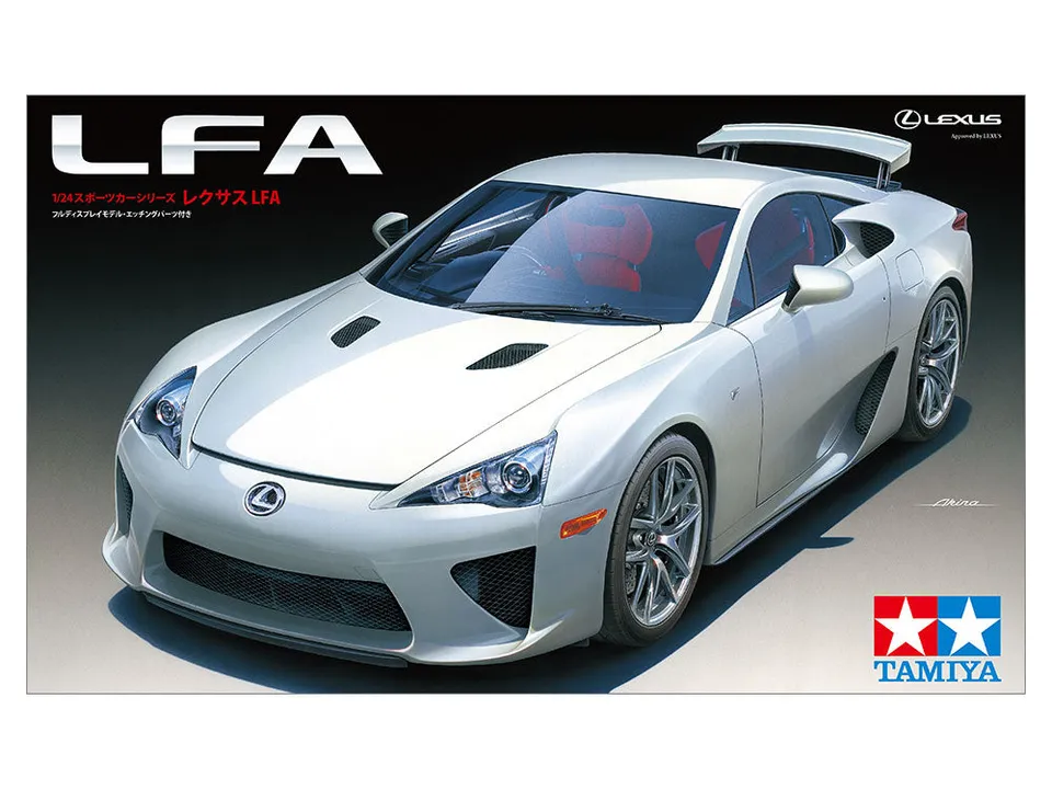 tamiya-24319-lexus-lfa-2010-automodell-1-24-bausatz image 1