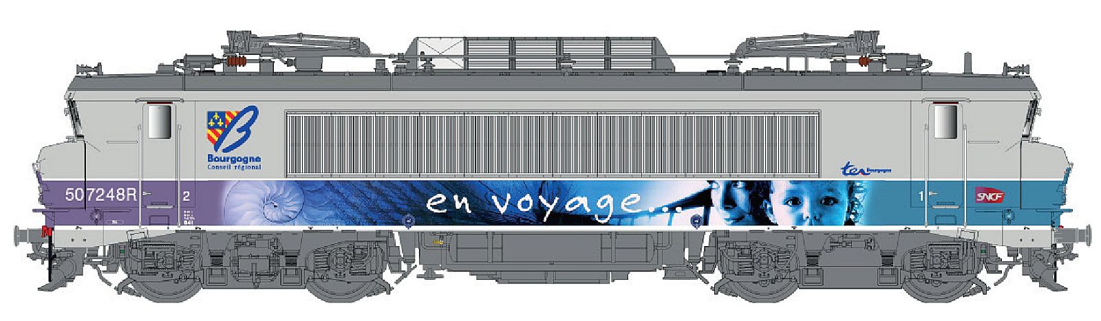 hobbytrain-elektrolok-bb-7248r-sncf-ter-ep-vi-ac image 1