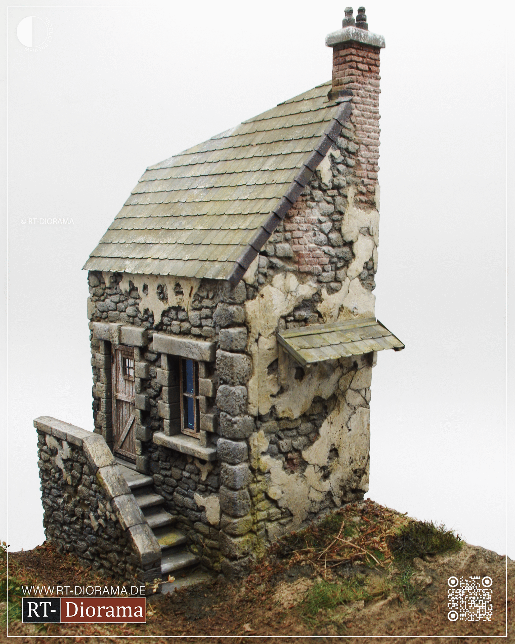 rt-diorama-35064-ardennes-forest-dioramabase-1-35-unbemalt image 2