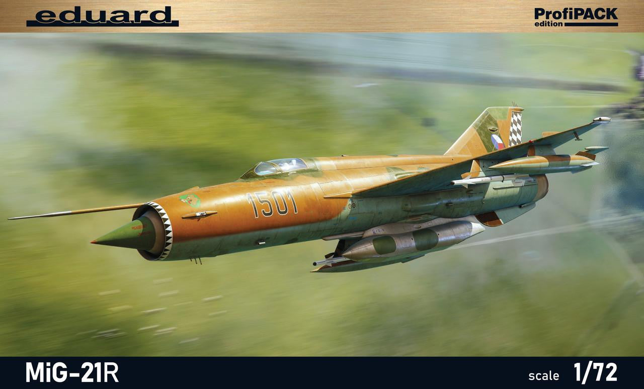 eduard-70147-mig-21r-profipack-modellbausatz-1-72-aufkl-rer image 2