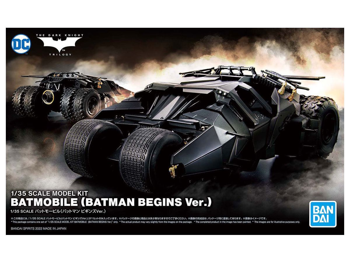 bandai-batmobile-batman-begins-ver-modellbausatz-1-35-dc image 1