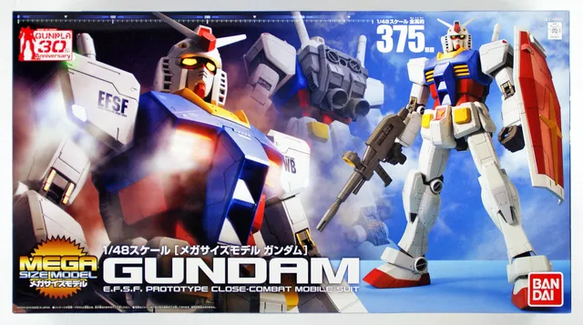 bandai-mega-size-1-48-rx-78-2-gundam-modellbausatz image 1