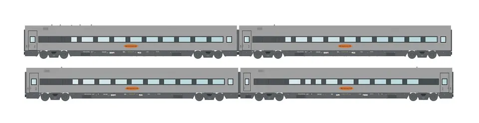 hobbytrain-personenwagen-metropolitan-4er-set-2-ac-wagen-set image 1