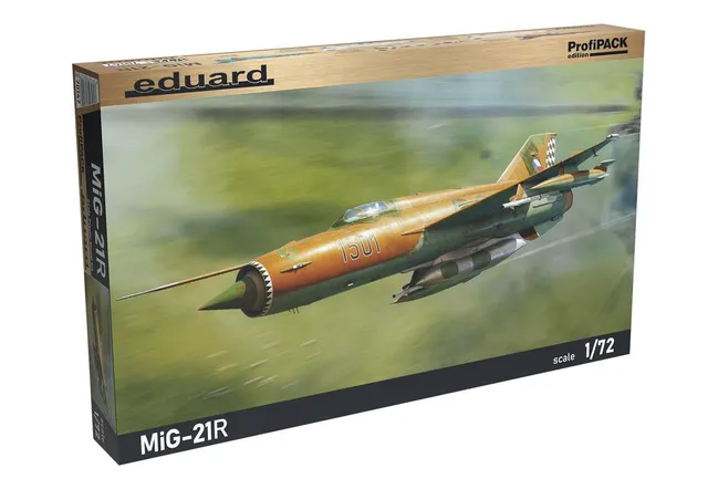 eduard-70147-mig-21r-profipack-modellbausatz-1-72-aufkl-rer image 1