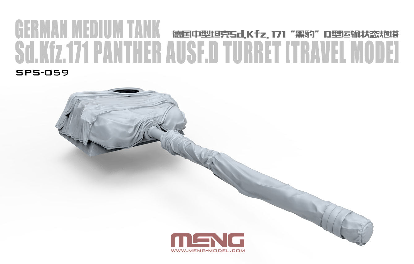 meng-panther-ausf-d-turm-transport-zur-stteil-1-35-resin image 1