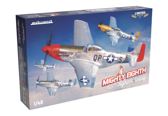 eduard-11196-p-51d-mustang-mighty-eight-1-48-limited image 1