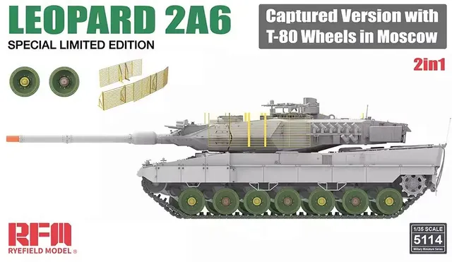rye-field-model-5114-leopard-2a6-captured-panzer-1-35 image 1