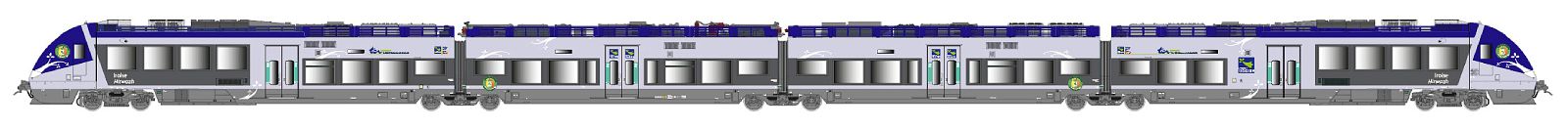 hobbytrain-agc-triebzug-4-tlg-sncf-bretagne-sound-ep-vi image 1