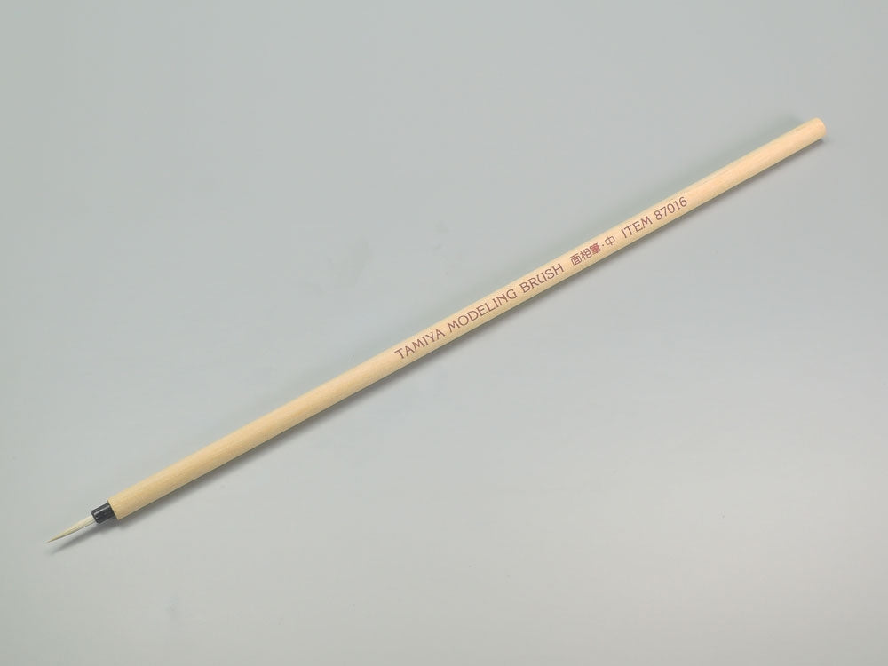 tamiya-87016-spitzpinsel-mittel-modellbaupinsel-holzstiel image 1