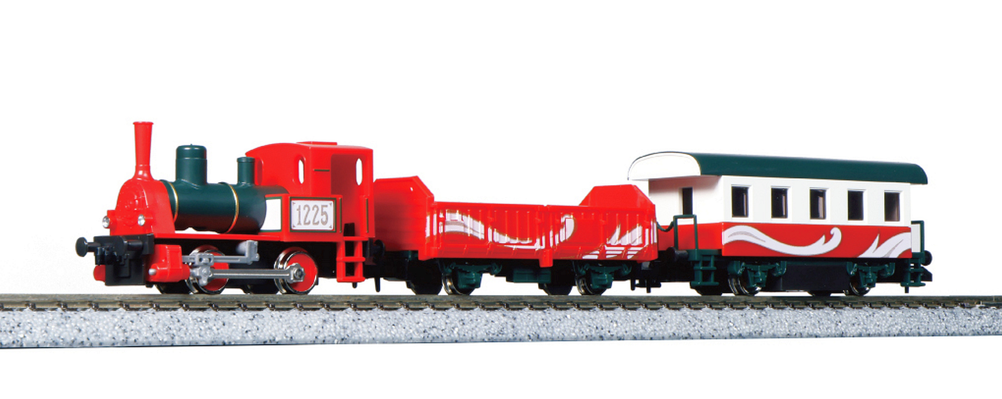 hobbytrain-dampflok-christmas-train-dampflok-zugset-spur-n image 1
